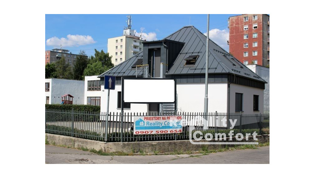 Prenájom: Nebytový priestor s parkovaním v centre mesta