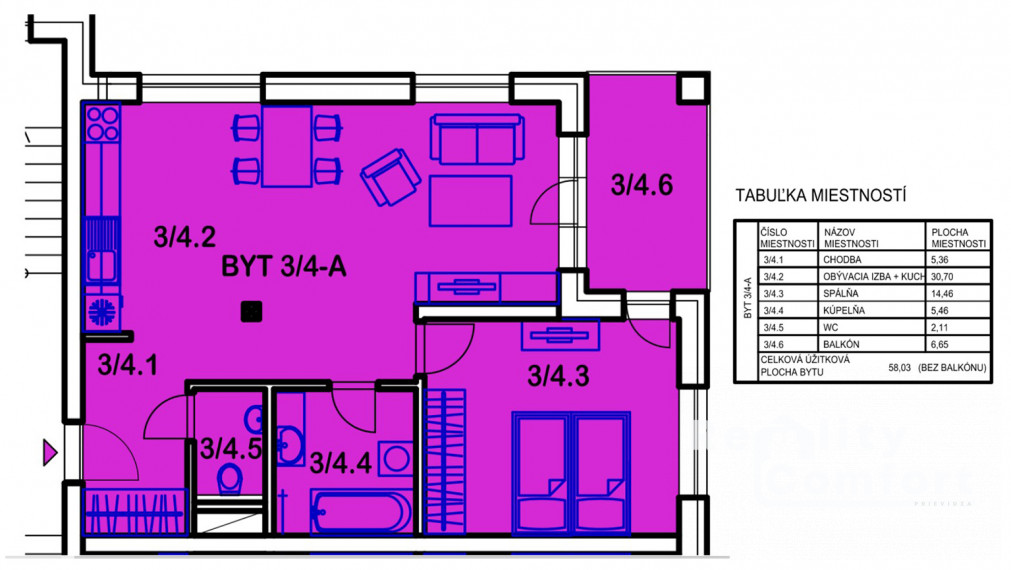 2-izb. byt v novostavbe SEVERKA