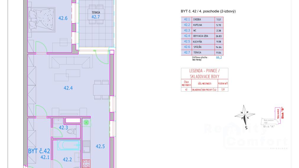 Rezidencia THERMAE - výnimočný byt č. 42
