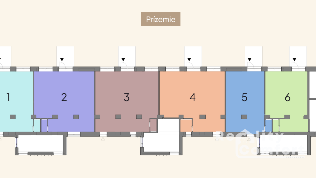 „Rezidencia PARK“ – Moderný podnikateľský priestor č. 6