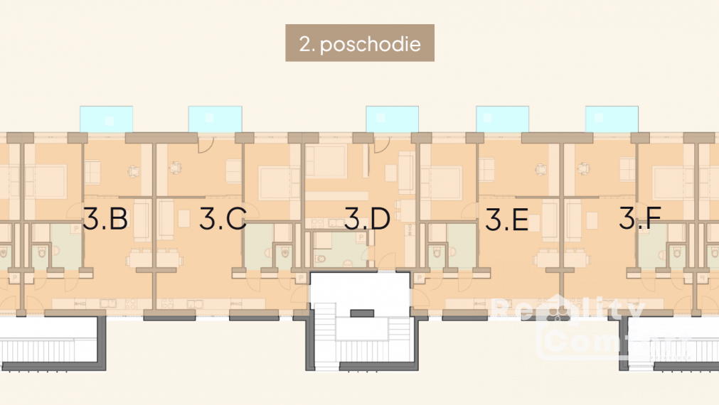 „Rezidencia PARK“– Nová dimenzia moderného bývania - Byt č.3