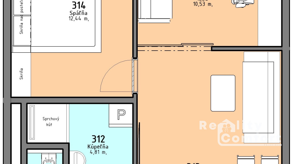 PREDAJ: „Rezidencia PARK“– Byt 4