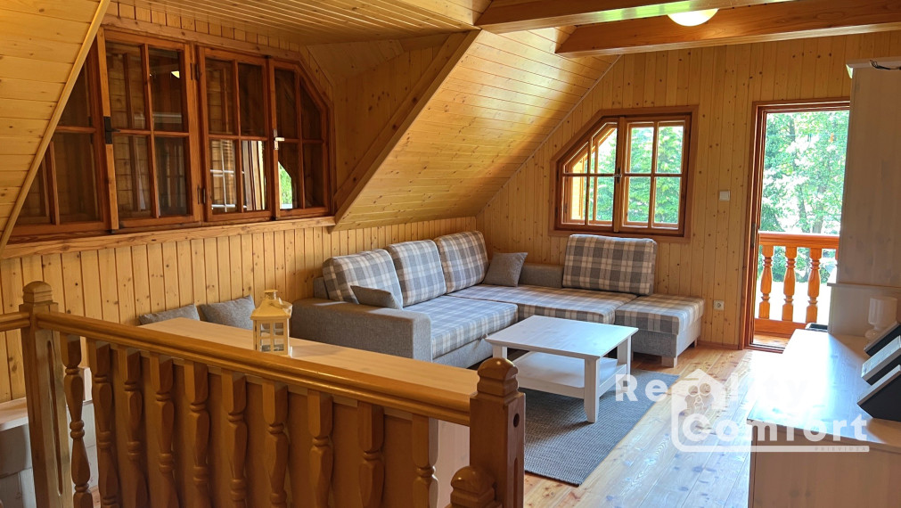 Chata s vlastným jazerom v srdci prírody