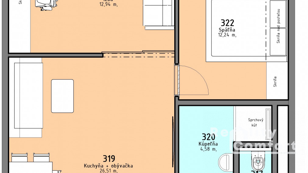 „Rezidencia PARK“– Nová dimenzia moderného bývania - Byt č.10