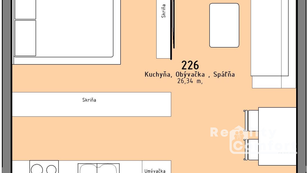 „Rezidencia PARK“– Nová dimenzia moderného bývania - Byt č.6