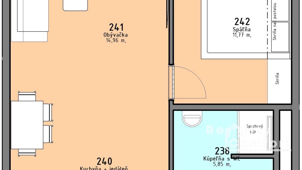 „Rezidencia PARK“– Nová dimenzia moderného bývania - Byt č..11