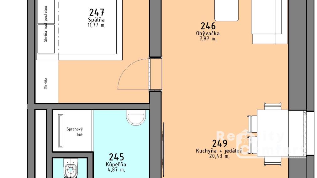 „Rezidencia PARK“– Nová dimenzia moderného bývania - Byt č.12