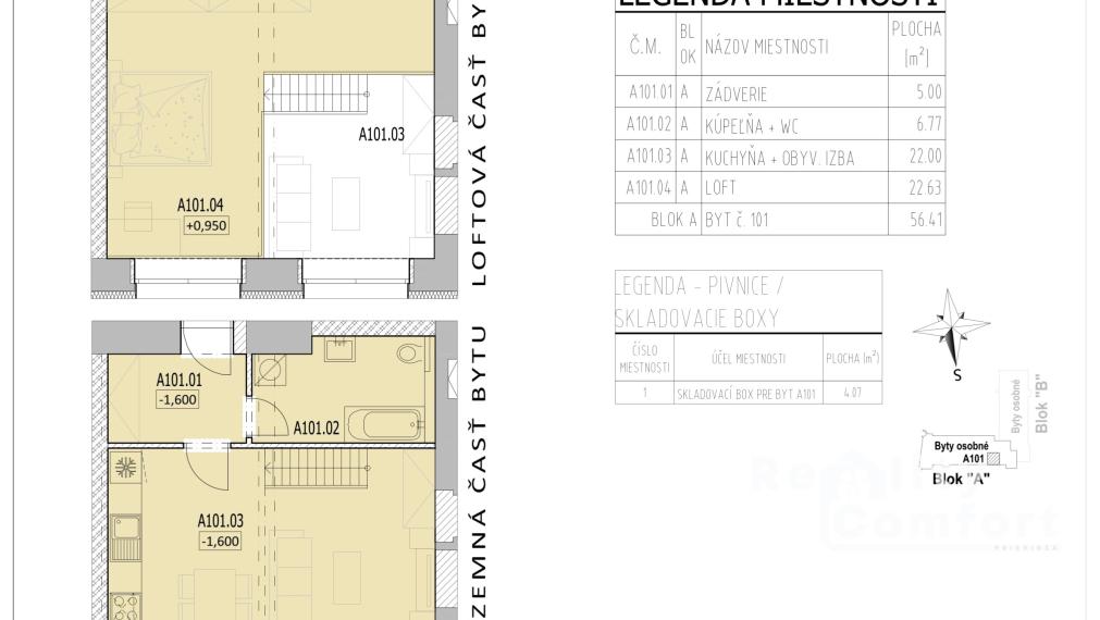 Rezidencia THERMAE - Dizajnový loft  A101