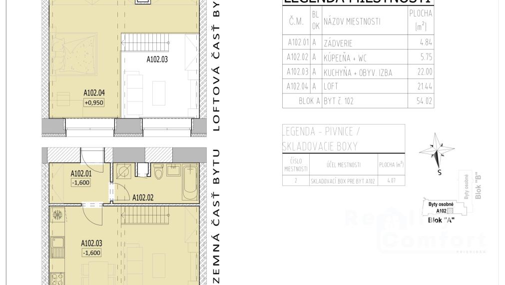 Rezidencia THERMAE - Dizajnový loft  A102