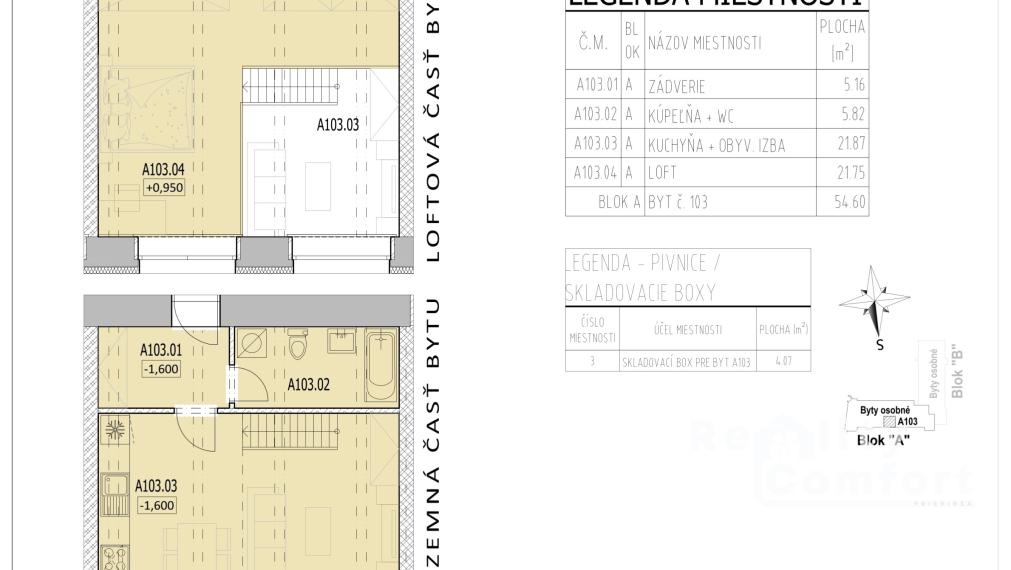 Rezidencia THERMAE - Dizajnový loft  A103