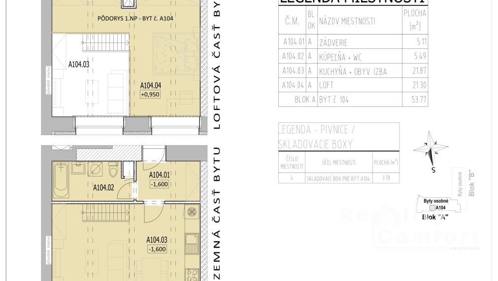 Rezidencia THERMAE - Dizajnový loft  A104