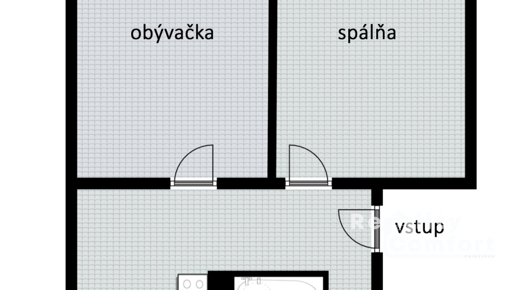 Priestranný 2-izbový byt s balkónom