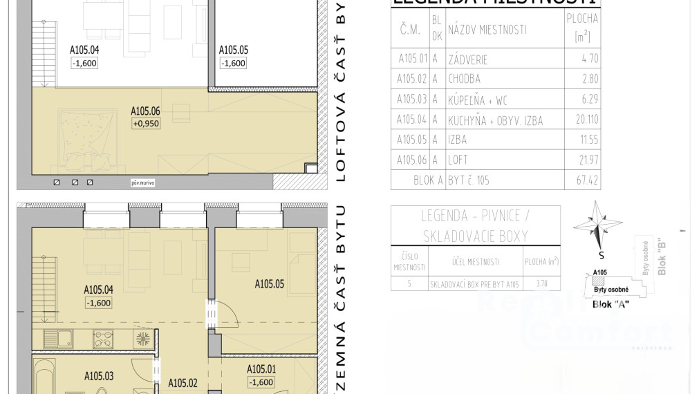 Rezidencia THERMAE - Dizajnový loft  A105