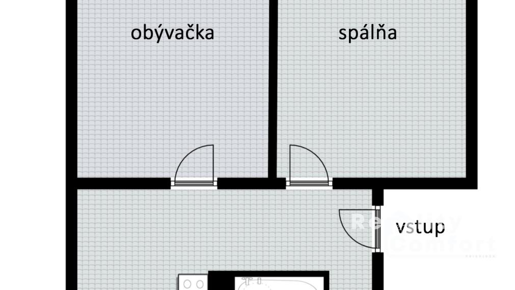 Priestranný 2-izbový byt s balkónom