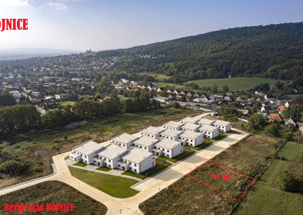 Exkluzívny stavebný pozemok (741 m²) v prémiovej lokalite Rezidencia BOJNICE